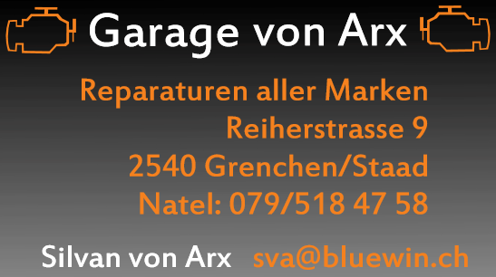 Garage von Arx